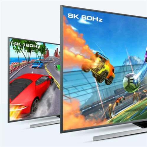 Commutateur HDMI 2.1 Q8Q5 pour jeux vidéo, 5 entrées, 1 sortie, 8K, 60 Hz, 4K, 120 Hz, taux de rafraîchissement élevé, prise : SH6402174-09